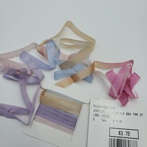 Mokuiba Embroidery Ribbon Variegated 7mm Color 004